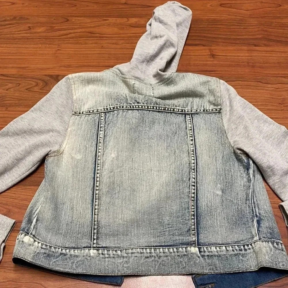 COPY - Joe Boxer Denim Hoodie Jacket, size Med - Picture 8 of 8